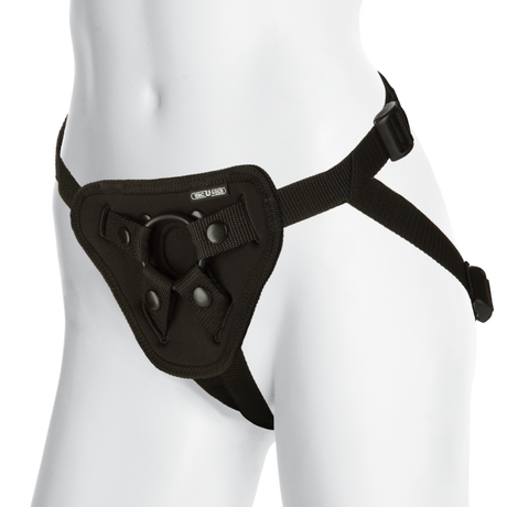 Vac U Lock Luxe Harness Black