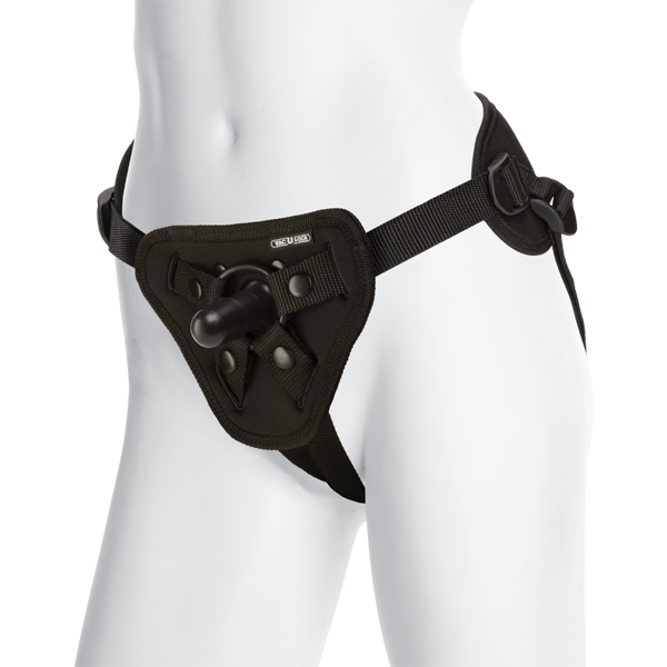 Vac U Lock Corset Harness Black