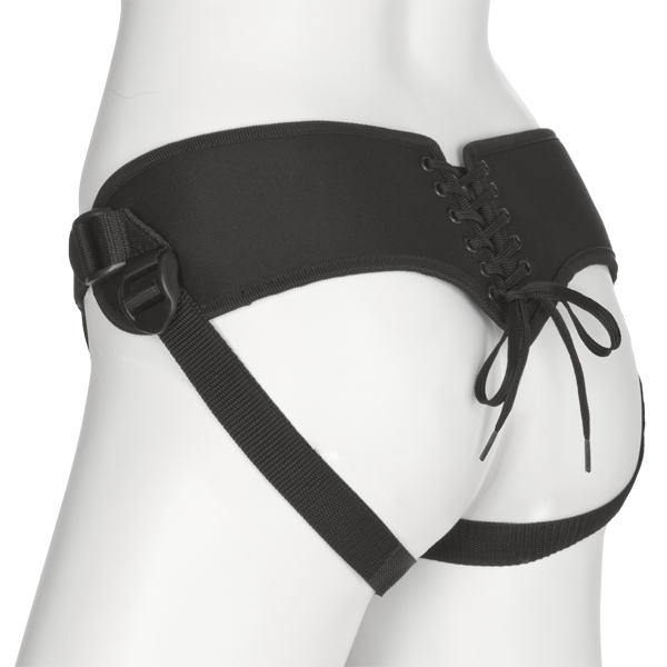 Vac U Lock Corset Harness Black