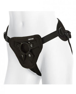 Vac U Lock Supreme Harness With Vibrating Plug