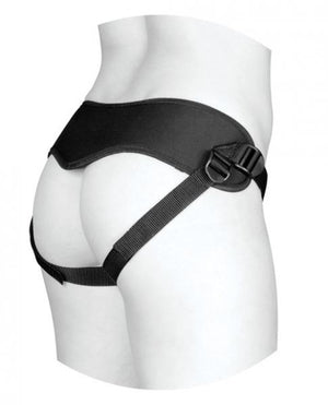 Vac U Lock Supreme Harness With Vibrating Plug