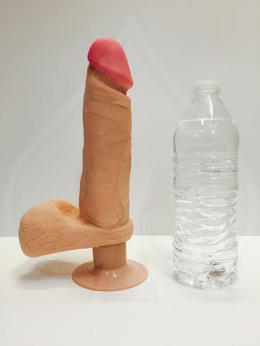 Ur3 Vibrating Realistic 6in C*Ck Beige