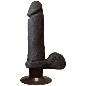 The Vibro Realistic Cock Ur3 Vibrator 6 Inch Brown