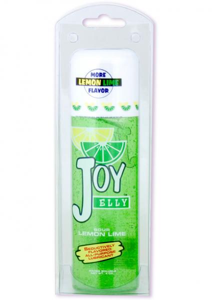 Joy Jelly Flavored Water Based Lubricant Lemon Lime 4 Ounce