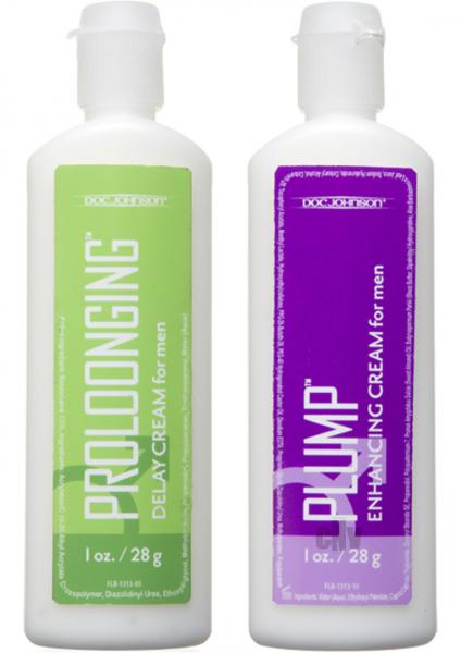 Proloonging + Plump For Men 2 Pack 1oz Bottles