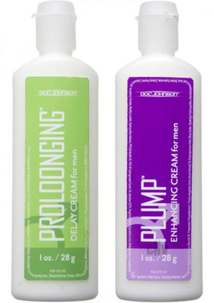 Proloonging + Plump For Men 2 Pack 1oz Bottles