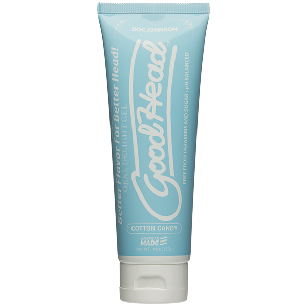 Goodhead Oral Delight Gel Cotton Candy Tube 4 Fluid Ounces