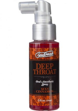 Goodhead Deep Throat Spray Sexy Cinnamon 2oz