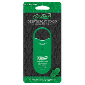 Goodhead Deep Throat To Go Mint Spray