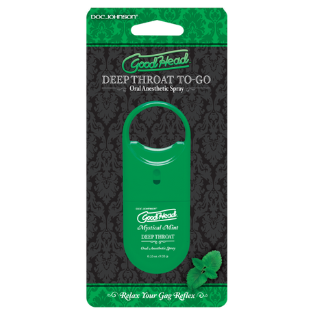 Goodhead Deep Throat To Go Mint Spray