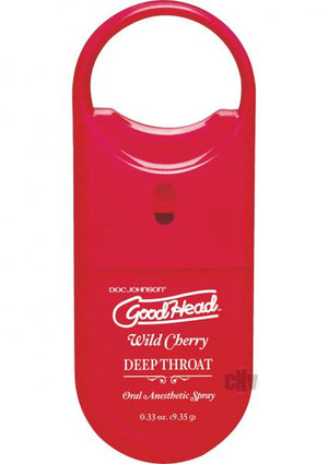 Goodhead Deep Throat To Go Cherry Spray