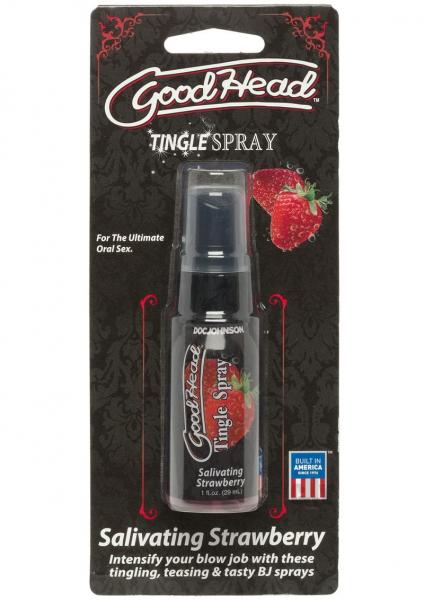 Goodhead Tingle Spray Salivating Strawberry 1oz