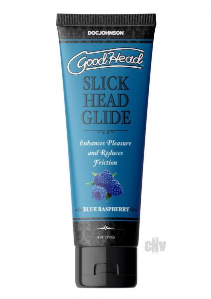 Goodhead Slick Head Blue Rasp 4oz Bulk