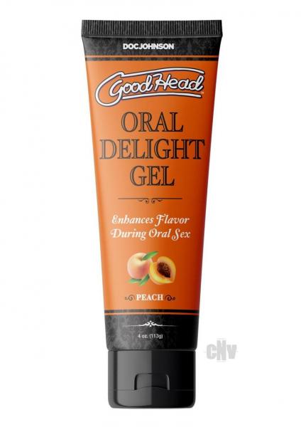 Goodhead Oral Delight Peach 4oz Bulk