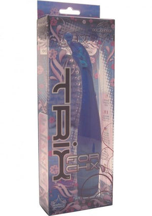 Trix For Chix Vibrator Waterproof Blue