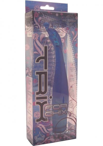 Trix For Chix Vibrator Waterproof Blue