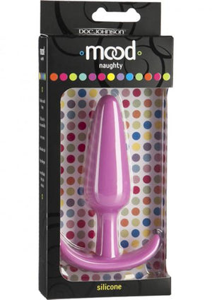 Mood Naughty Silicone Anal Plug Large Pink