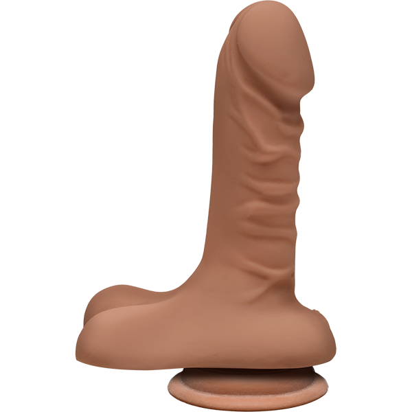 The D Super D 6 Inches Dildo With Balls
