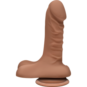 The D Super D 6 Inches Dildo With Balls