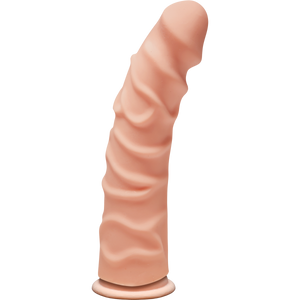 D Ragin D 8 Inches Vanilla Beige Dildo