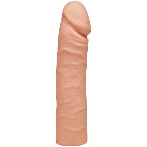 The Double D 16 Inches Vanilla Ultraskyn Beige Dildo