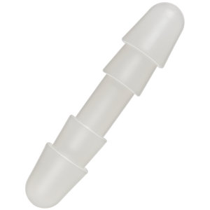 The Double D 16 Inches Vanilla Ultraskyn Beige Dildo