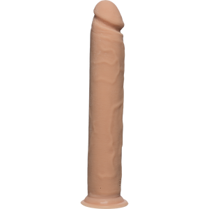 The D Realistic D 12 Inches Ultraskyn Beige Dildo