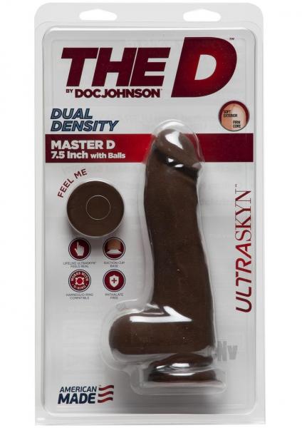 The Master D W/Balls 7.5 Chocolate
