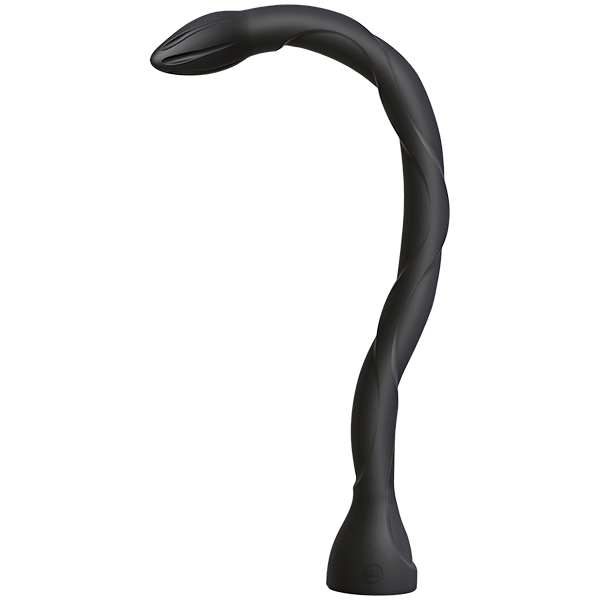 Kink The Serpent Anal Snake 20 Inches Silicone Black