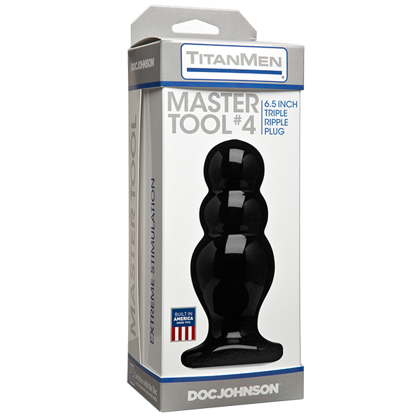 Titanmen Tools Master Tool #4 Black Plug