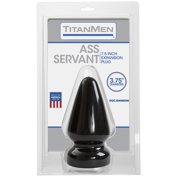 Ass Servant Plug Black