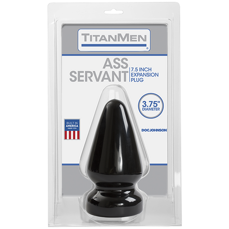 Ass Servant Plug Black