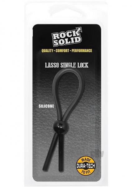 Rock Solid Lasso Single Lock Black