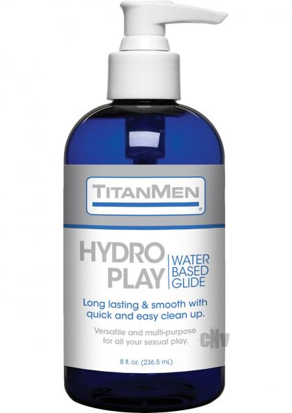 Titanmen Hydro Play Water Glide 8oz