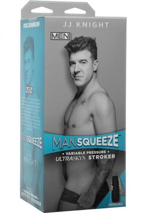 Man Squeeze Jj Knight Ultraskyn Ass Stroker