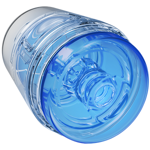 Main Squeeze Pop Off Optix Crystal Blue Compact Stroker