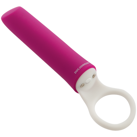 I Vibe Select I Please Silicone Grip Ring Pink White Vibrator