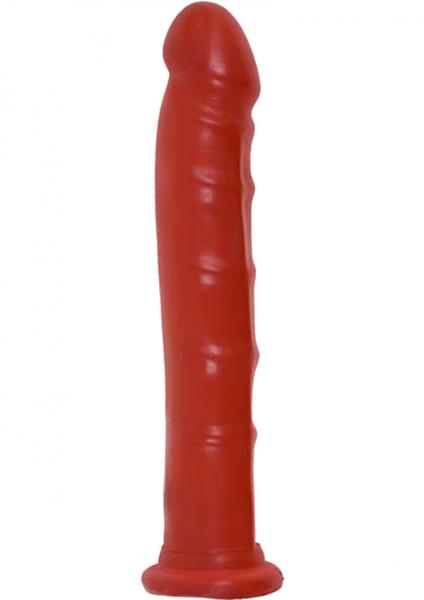 Jelly Jewel Dong With Suction Cup Ruby Red