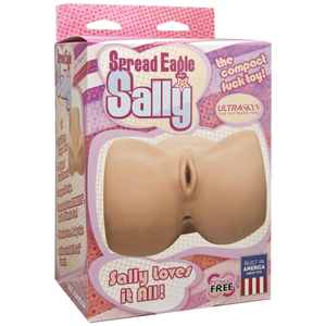 Spread Eagle Sally Compact Masturbator Beige