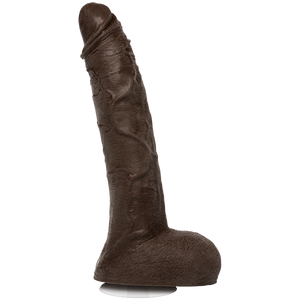 Jason Luv 10 Inches Ultraskyn Cock Brown Dildo