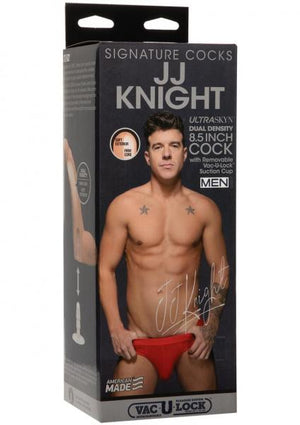Signature Cocks Jj Knight 8.5 Inches Ultraskyn Replica Dildo