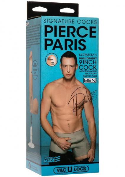Signature Cocks Pierce Paris 9 Inches Ultraskyn Dildo