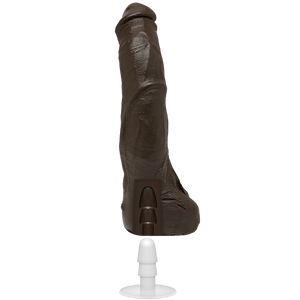 Black Thunder Realistic Cock 12 Inches Brown