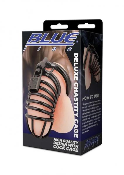 Deluxe Chastity Cage Black