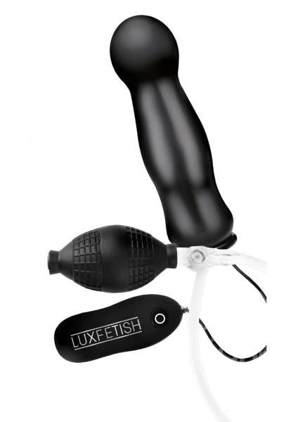 Lux Fetish 4.5 Inches Inflatable Vibrating Plug