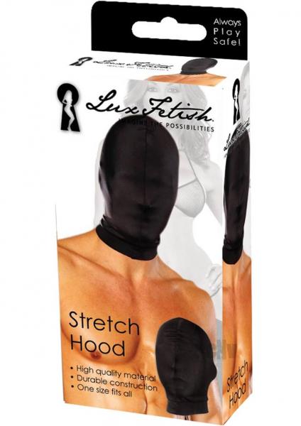 Lux Fetish Stretch Hood Black O/S