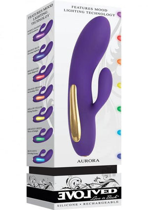 Aurora Light Up Rabbit Vibe Purple