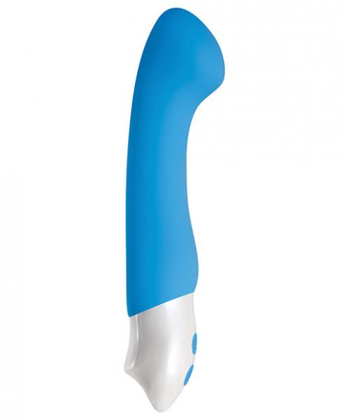 Tempest G Silicone Rechargeable G Spot Vibrator Blue