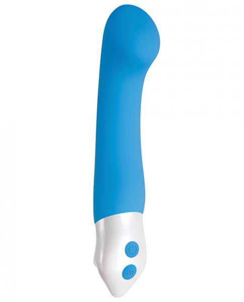 Tempest G Silicone Rechargeable G Spot Vibrator Blue