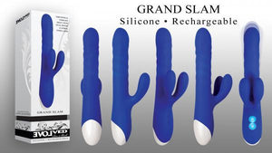 Grand Slam Blue Rabbit Vibrator